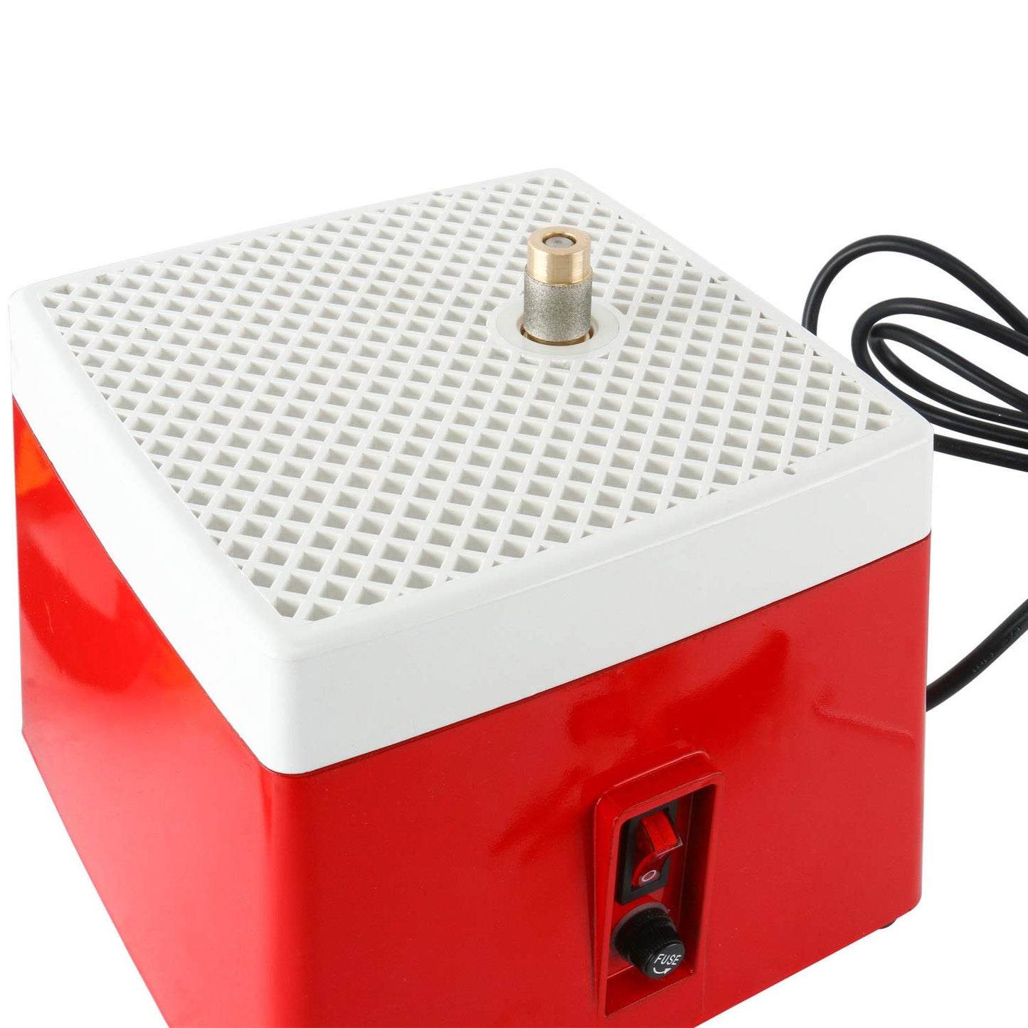 YaeTek Power Stained Grinder,Industrial Mini Portable Stained Glass Grinder Machine Diamond Glass Art Grinding Tool with Diamond Bit (110V, 0.1A 65W)