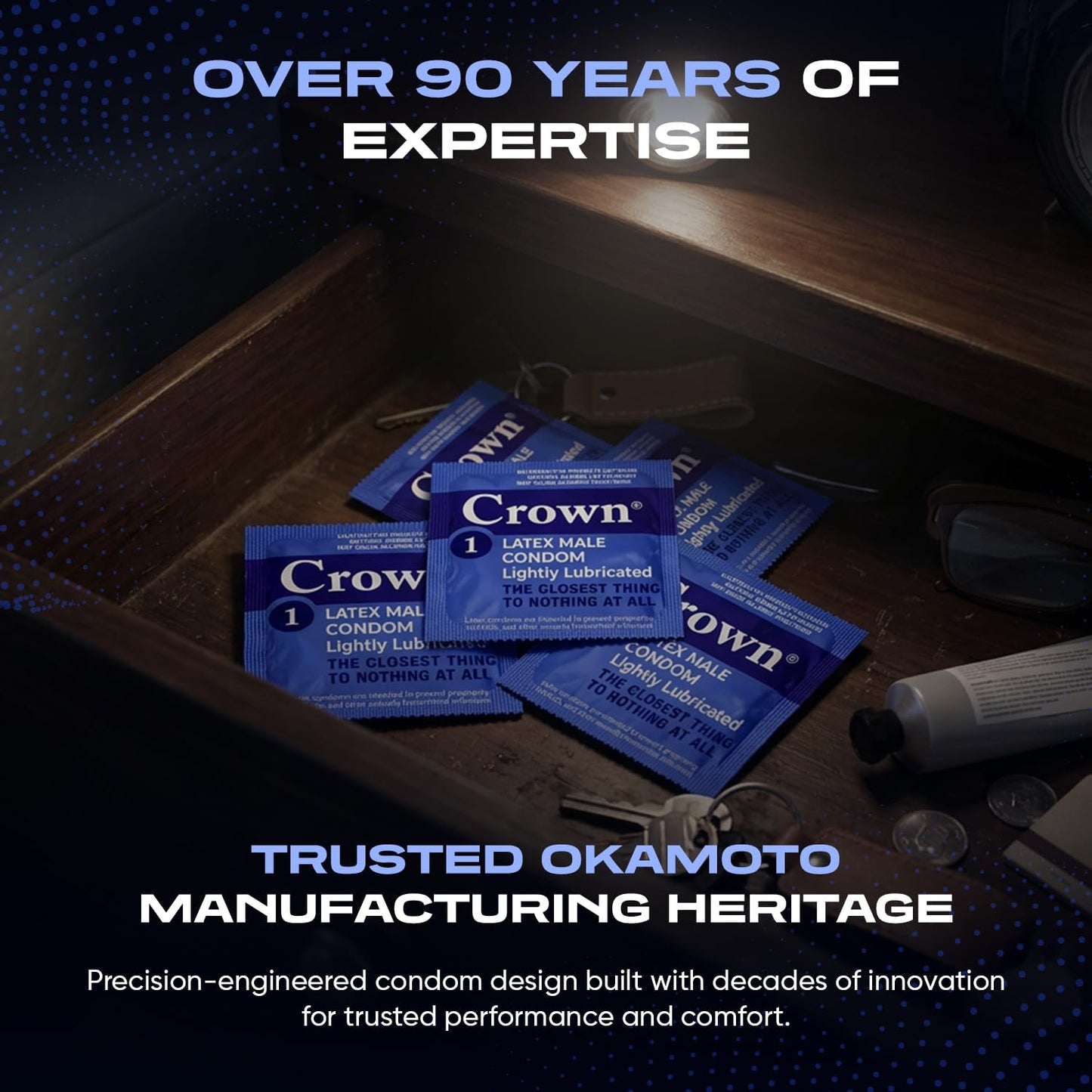 Crown Condoms, 1008 Count