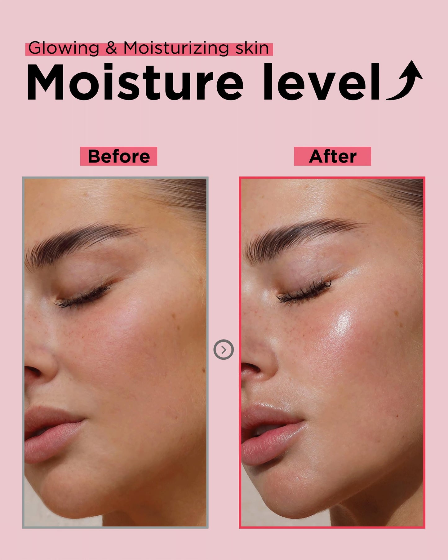 EASYDEW DW-EGF Peptide Double Synergy Ampoule - Intensive Moisturizing Face Serum with Hyaluronic Acid, Ceramide, Bakuchiol - Firming, Moisture Glow Skin for Rough Skin, 1.69 fl.oz.