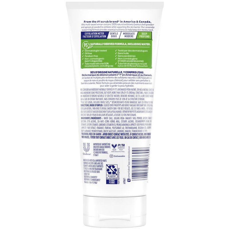 St. Ives Apricot Facial Scrub - Exfoliating Face Scrub for Oily Skin | 6 Oz