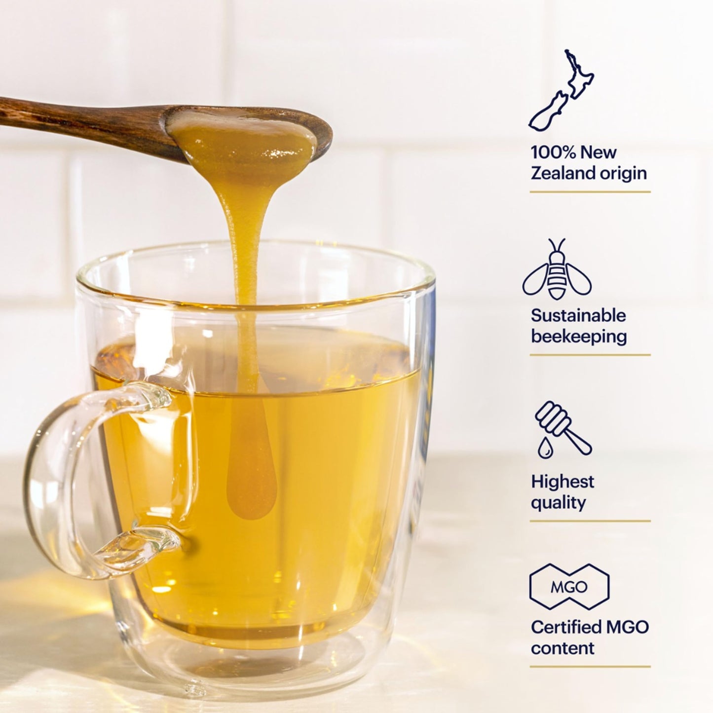 Manuka Health UMF 16+/MGO 573+ Manuka Honey (250g/8.8oz), Superfood, Authentic Raw Honey from New Zealand