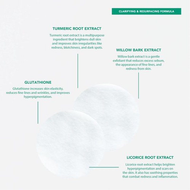 SoloVegan Mild Exfoliating Toner Pads, Serum, Blemish Patch, Cleansing Gel - Korean Skincare (1, PHA Toner Pads)