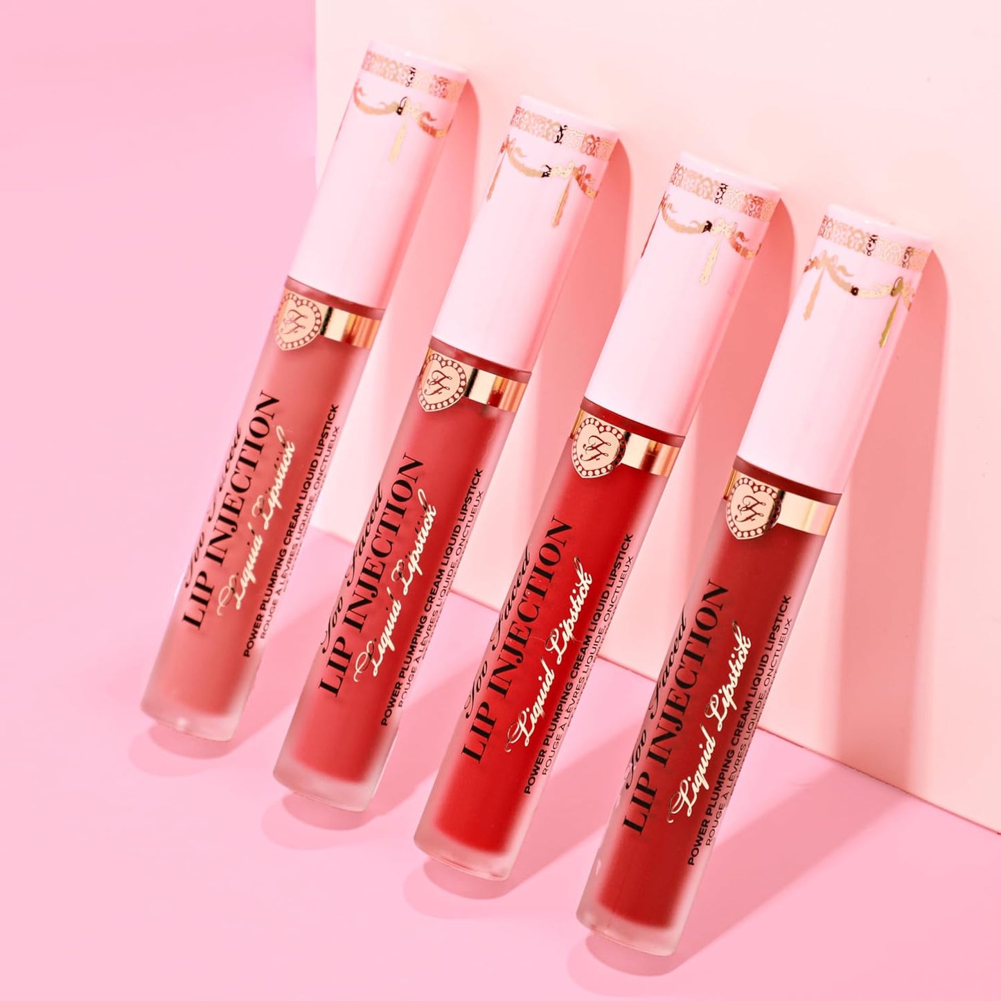 Too Faced Lip Injection Power Plumping Cream Longwear Liquid Lipstick | Hydrating, Matte + Long Lasting, 0.1 fl. oz.