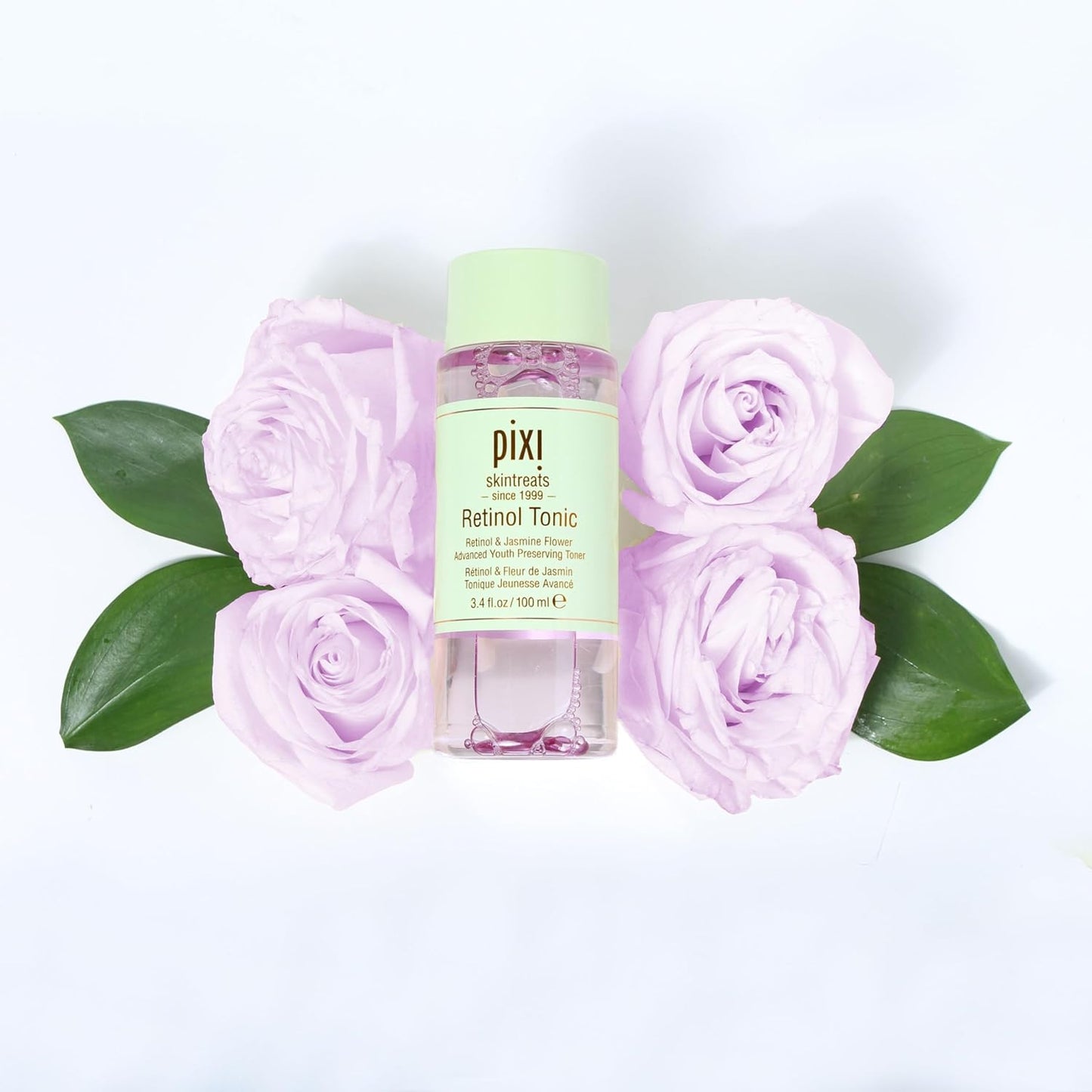 Pixi Retinol Tonic, Smoothing & Firming Facial Toner, Enhanced with Peptides to Boost Collagen Production, Alcohol-Free Daily Rejuvenating Toner, 250 ml / 8.5 fl oz