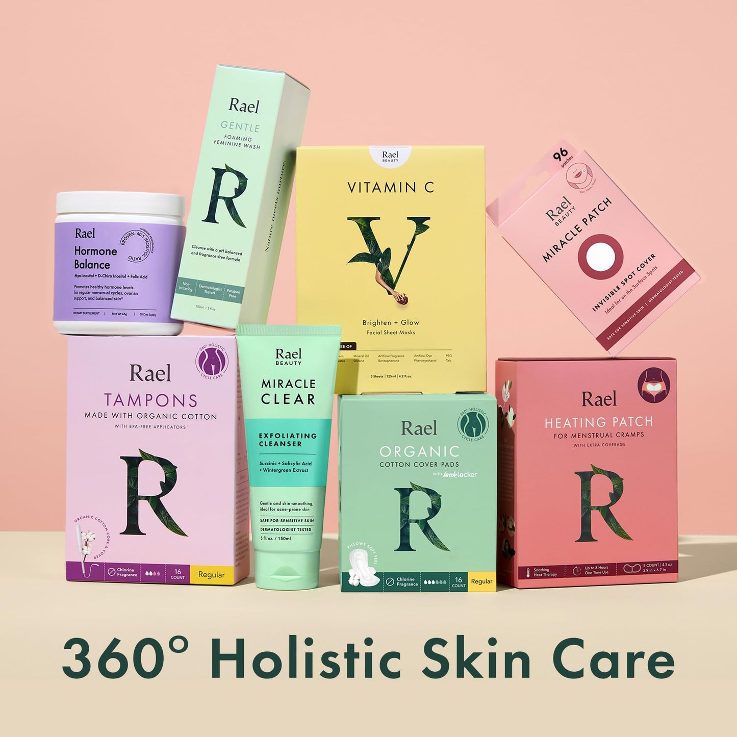 Rael Pimple Patches, Miracle Invisible Spot Cover - Hydrocolloid Acne Pimple Patch, Absorbs Zits & Blemish, Korean Skin Care, 2 Sizes (72 Count)