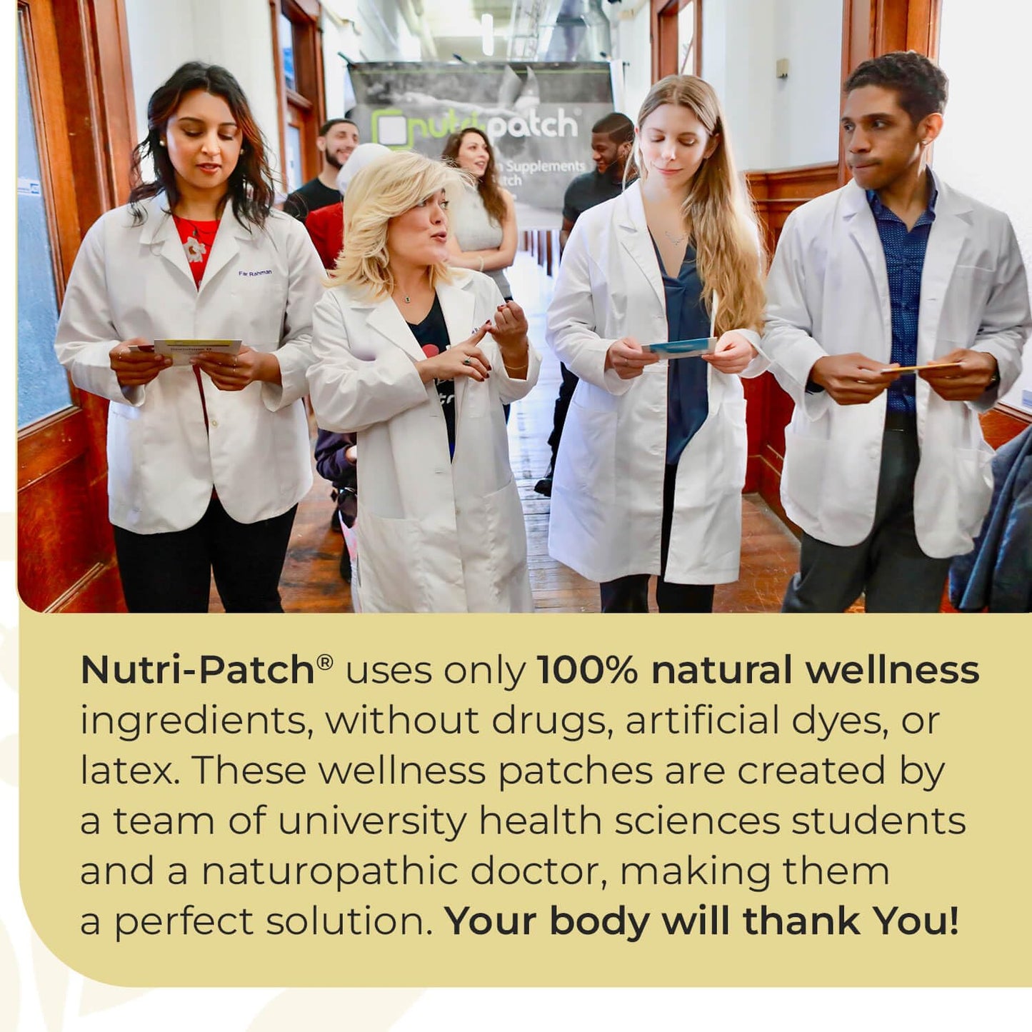 NUTRI-PATCH Sunshine D Topical Patch, Infused with D3, K2, Magnesium, 30 Count