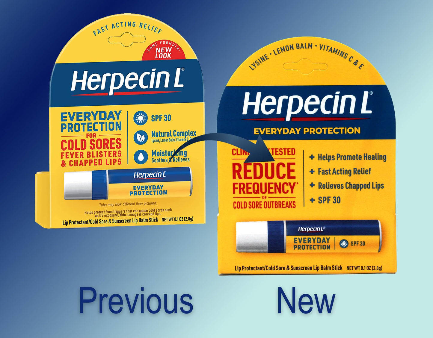 Herpecin L Lip Protectant SPF 30 0.10 oz (Pack of 6)