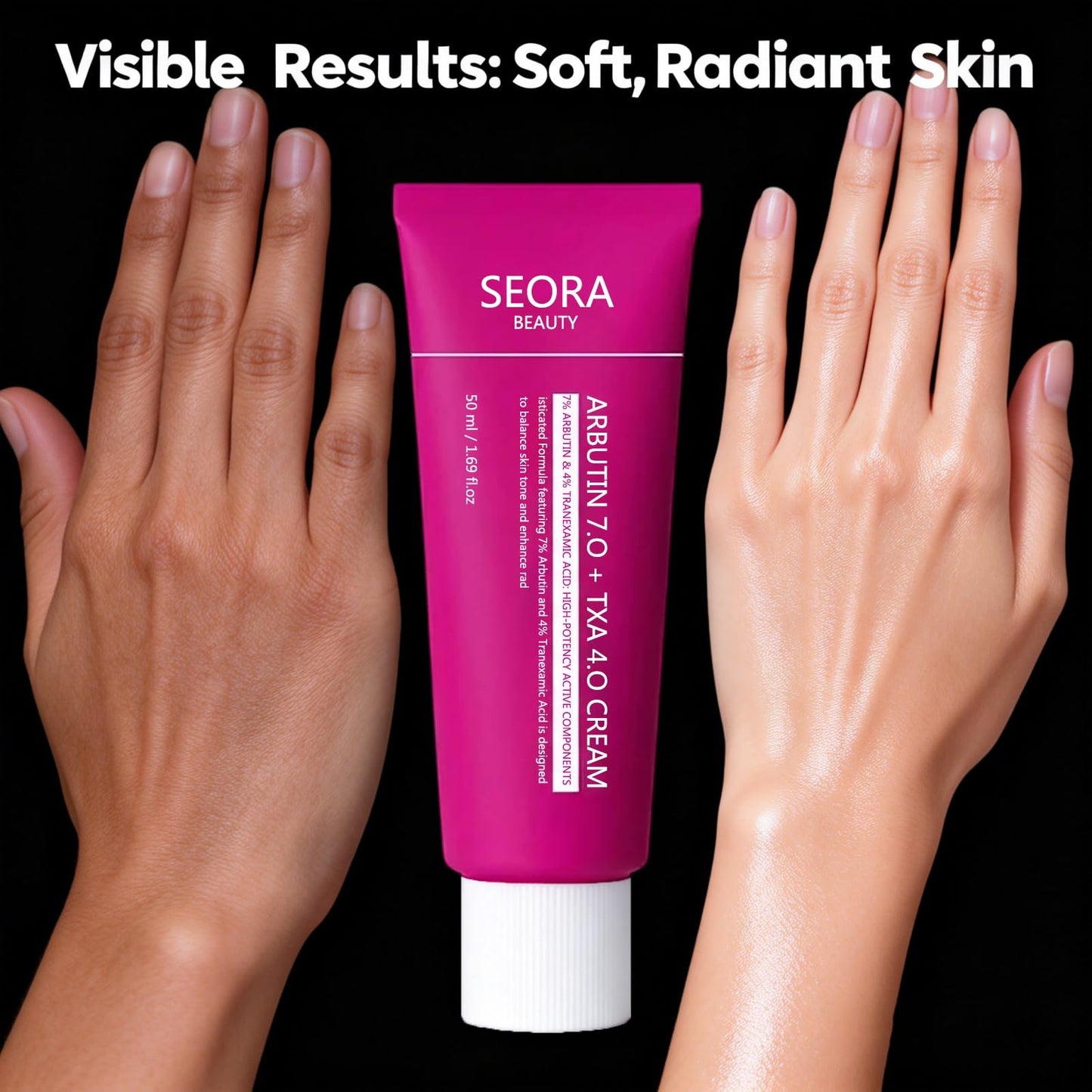 Seora Beauty Brightening Cream for Face & Body, Hydrating, Non-irritating Skin Cream (1 pack)