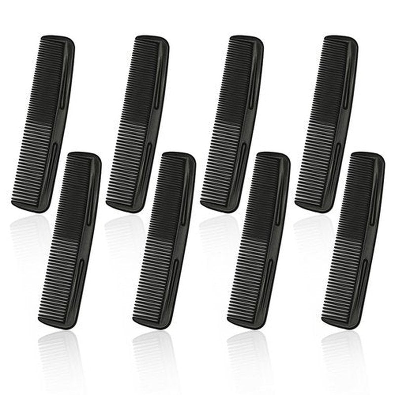 100 Pieces Black Hair Combs, Pocket Hair Combs Fine Dressing Comb for Women and Men