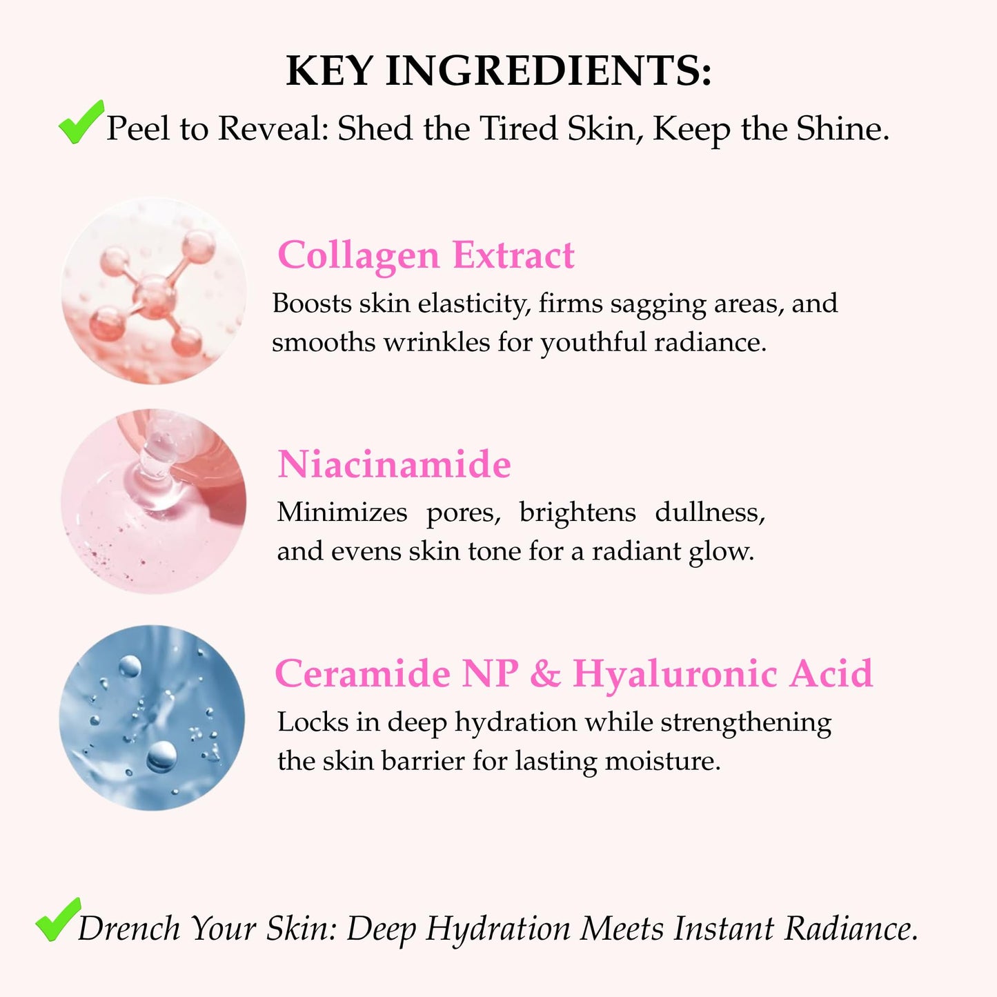 ZAKUTO Collagen Face Mask 2 Pack – Korean Formula – Peel Off Overnight Face Mask for Glass Skin, Hydrating & Firming Collagen Mask with Brush, Korean Skincare for Elasticity & Glow (2.53 fl oz)