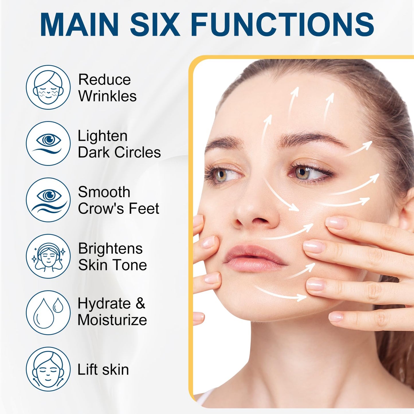 Advanced Retinol Firming Serum Stick - 3-in-1 Face, Neck & Body Treatment to Smooth Wrinkles, Tighten Skin & Firm Laugh Lines, Antioxidant & Peptide Enriched, for All Skin Types, Visible Results
