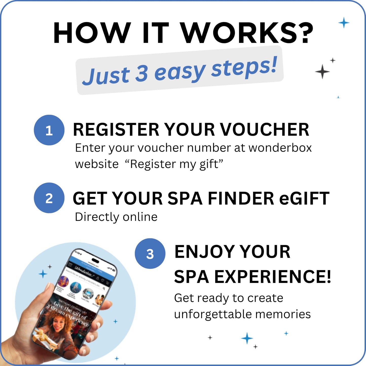 Wonderbox - Experience Gift - Spa Experience Gift with Spa Finder