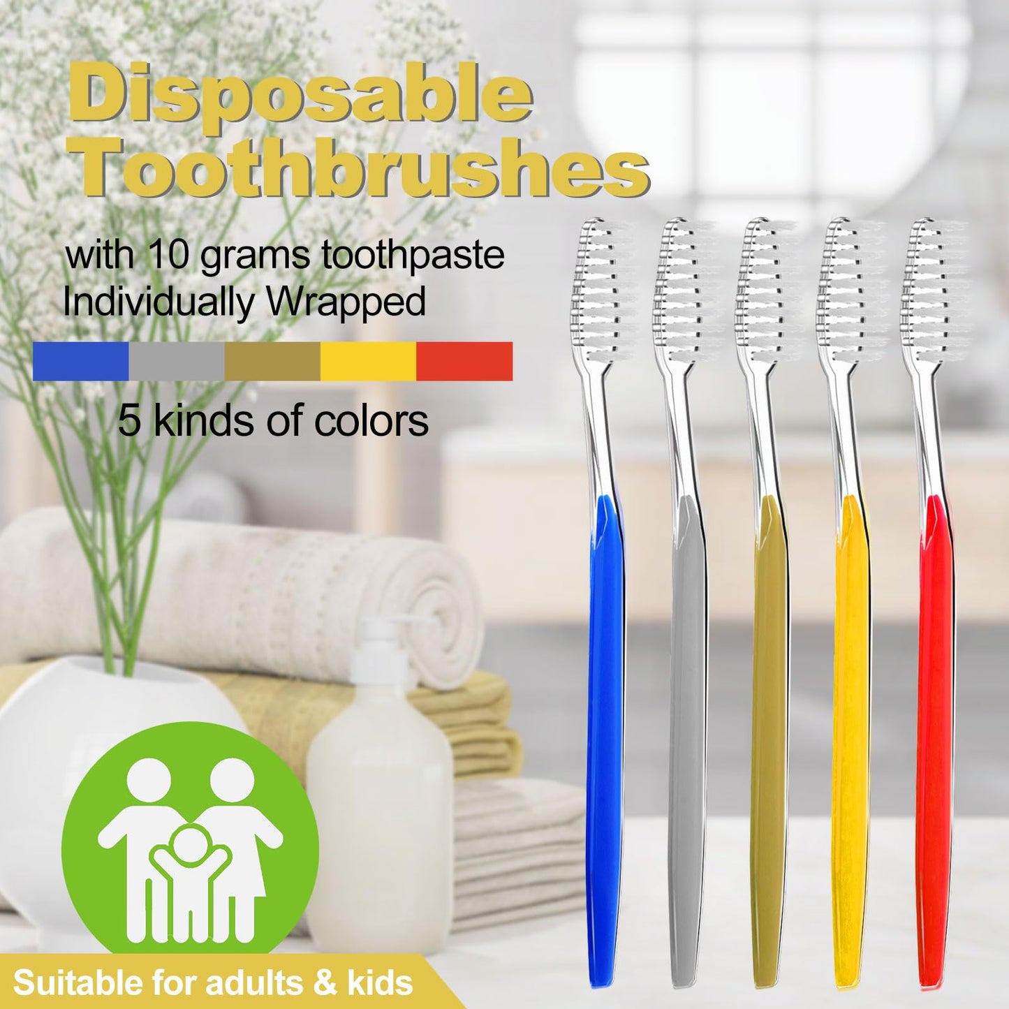 Homeless Hygiene Kit,Bulk Basic Toiletry Kits Care Package Supplies