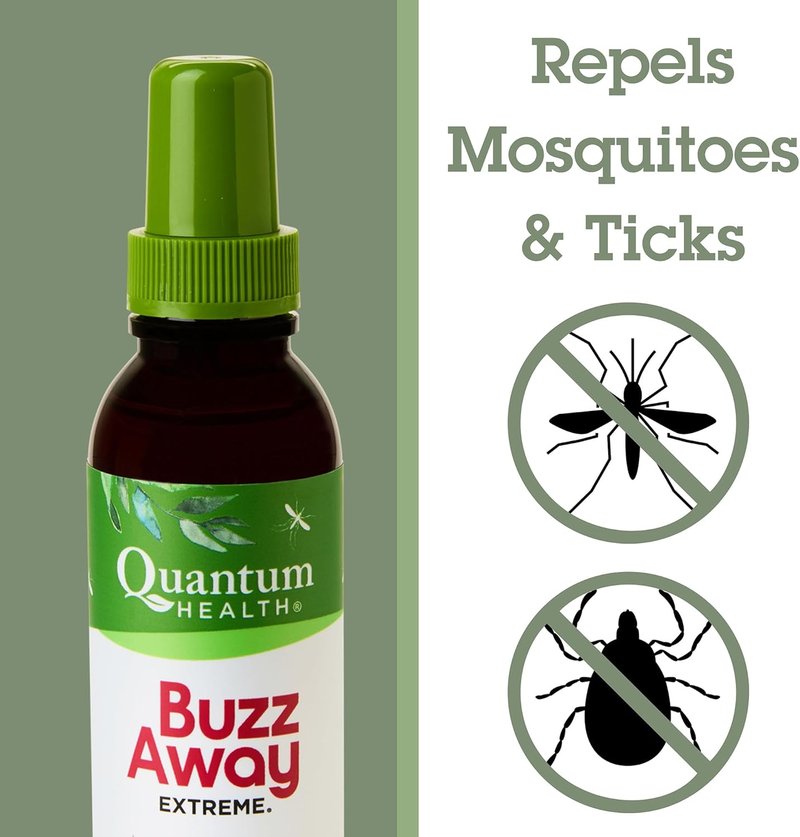 Buzz Away Extreme Insect Repellent - DEET-Free Essential Oil Bug Spray for Kids | Travel-Friendly 4 Fl Oz