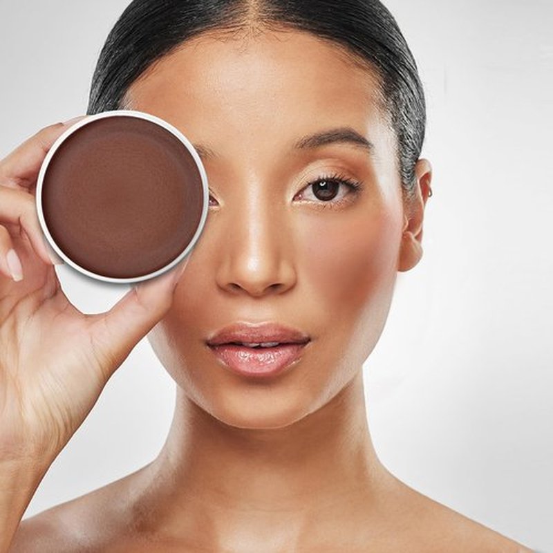 Lamu's Cosmetics Moisturizing Miracle Balm, Multi Glow Balm,Face Balm, Face Blush Cream Blush for Cheeks,Radiant Finish, Hydrating,Natural Glow,Shimmer Balm 50g/ 1.75 Oz (BRONZE)