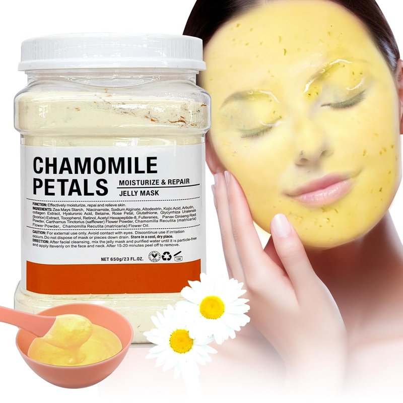 Jelly Face Mask - Hydrating Peel-Off Gel for Deep Skin Moisture | 23 Fl Oz Chamomile