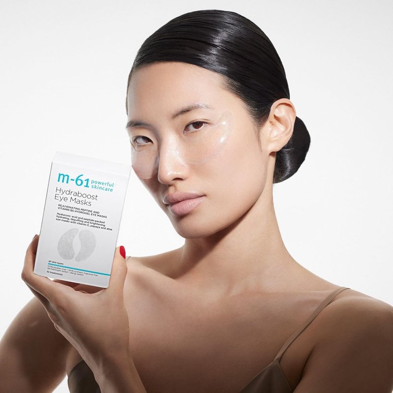Hydraboost Eye Masks - Hydrogel Under Eye Patches with Hyaluronic Acid & Peptides | Reduces Puffiness & Dark Circles