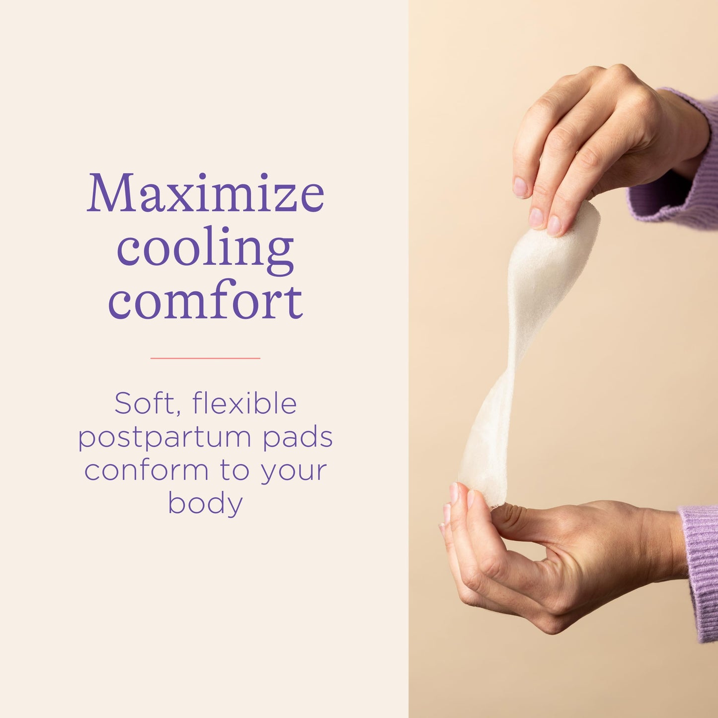 Lansinoh Postpartum Cooling Pads, Perineal Ice Packs, 12 Count, Witch Hazel Pads for Postpartum Care, Padsicles with Aloe Vera