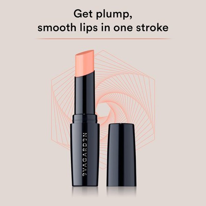 EVAGARDEN Pleasure Lipstick - Moisturizes and Nourishes - Protects with SPF - Soft Application Spreads Easily and Provides Smoothness - Gives Volume Effect and Bright Color - 660 Salmon - 0.1 oz