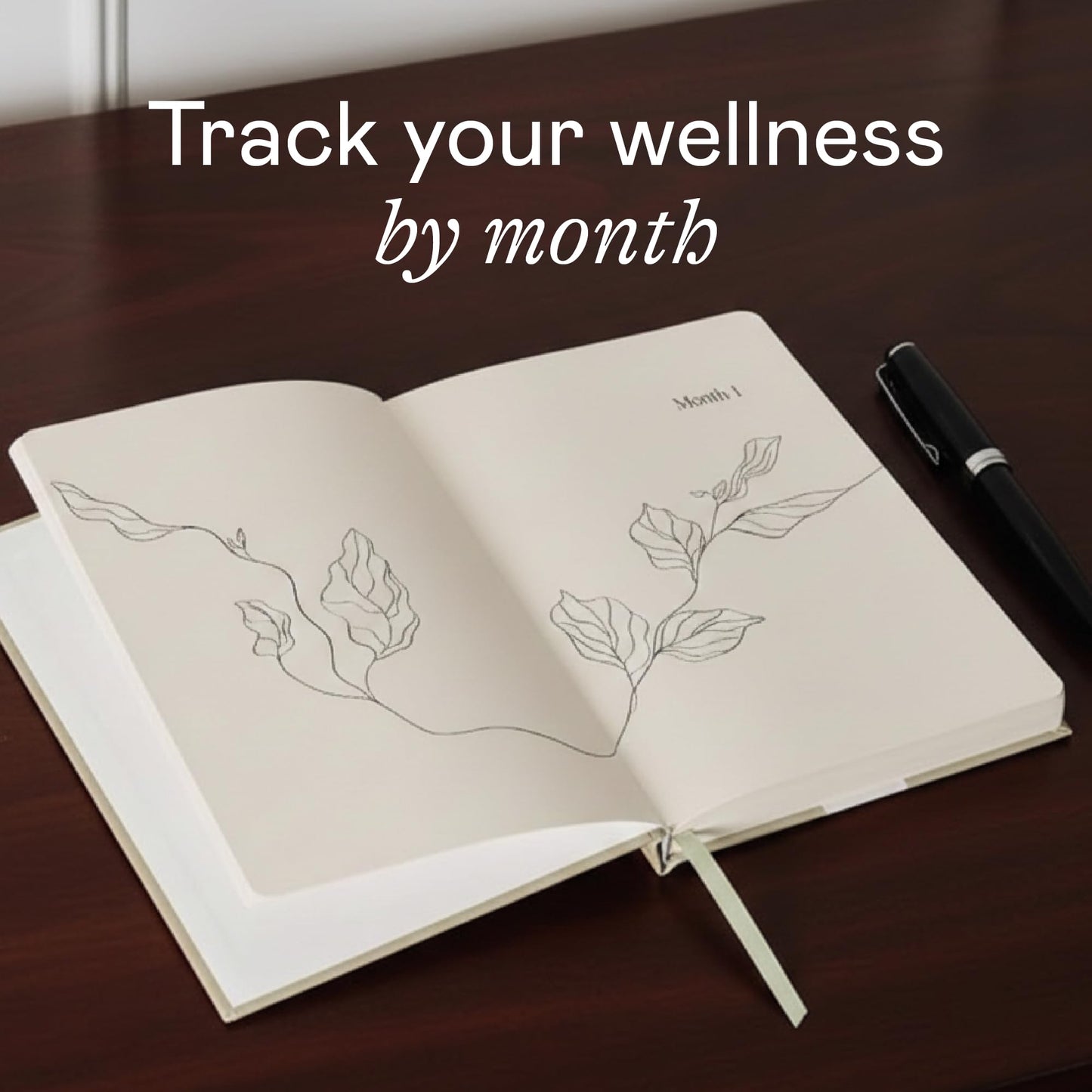 The in Motion Wellness Journal by Sloane Stephens, Undated, 3-Month Guided Journal, 243 Pages