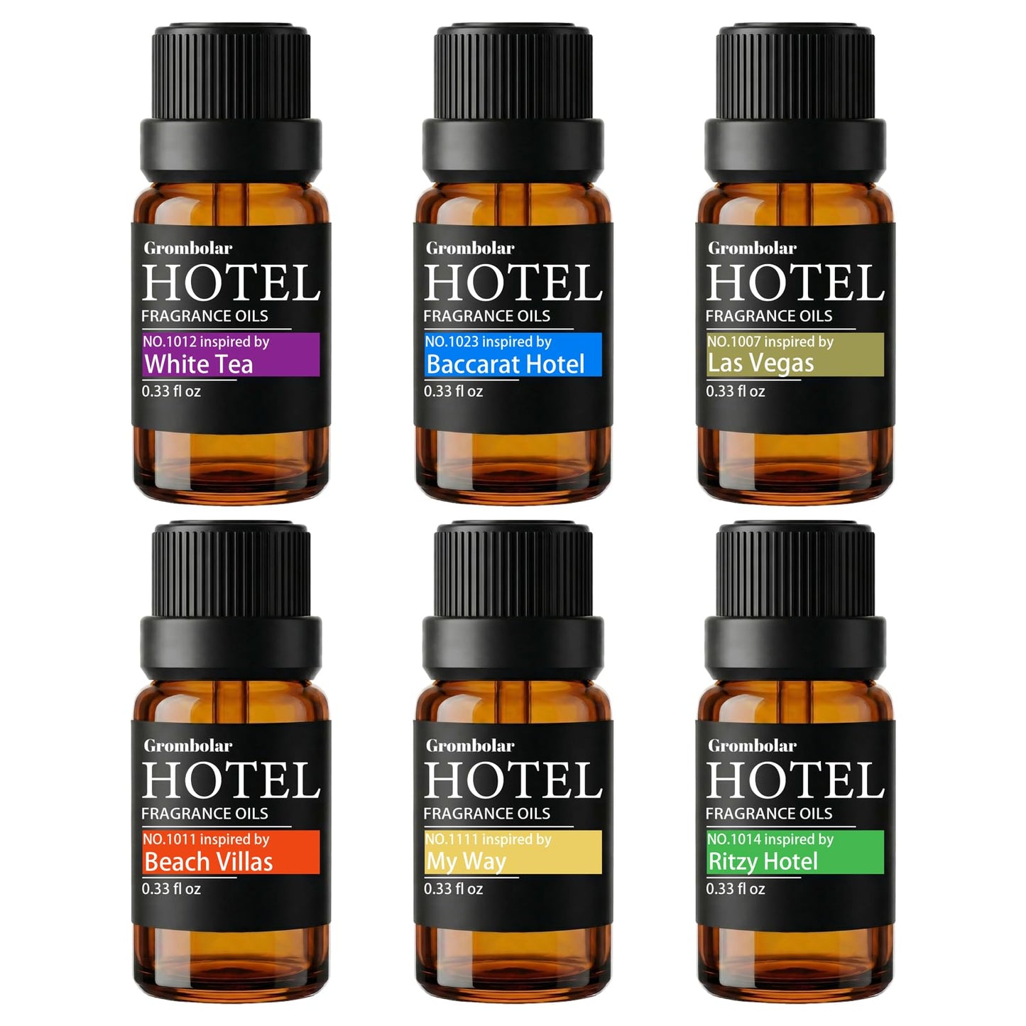Essential Oils Set-Hotel Collection Diffuser Oil Gift Set,Premium Essential Oil for Diffusers, Home Care, Fragrance, Humidifiers