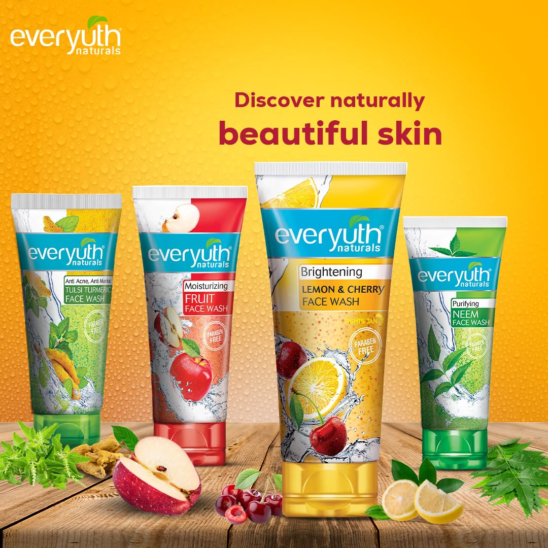 Everyuth Naturals Oil Clear Lemon Face Wash, 150G