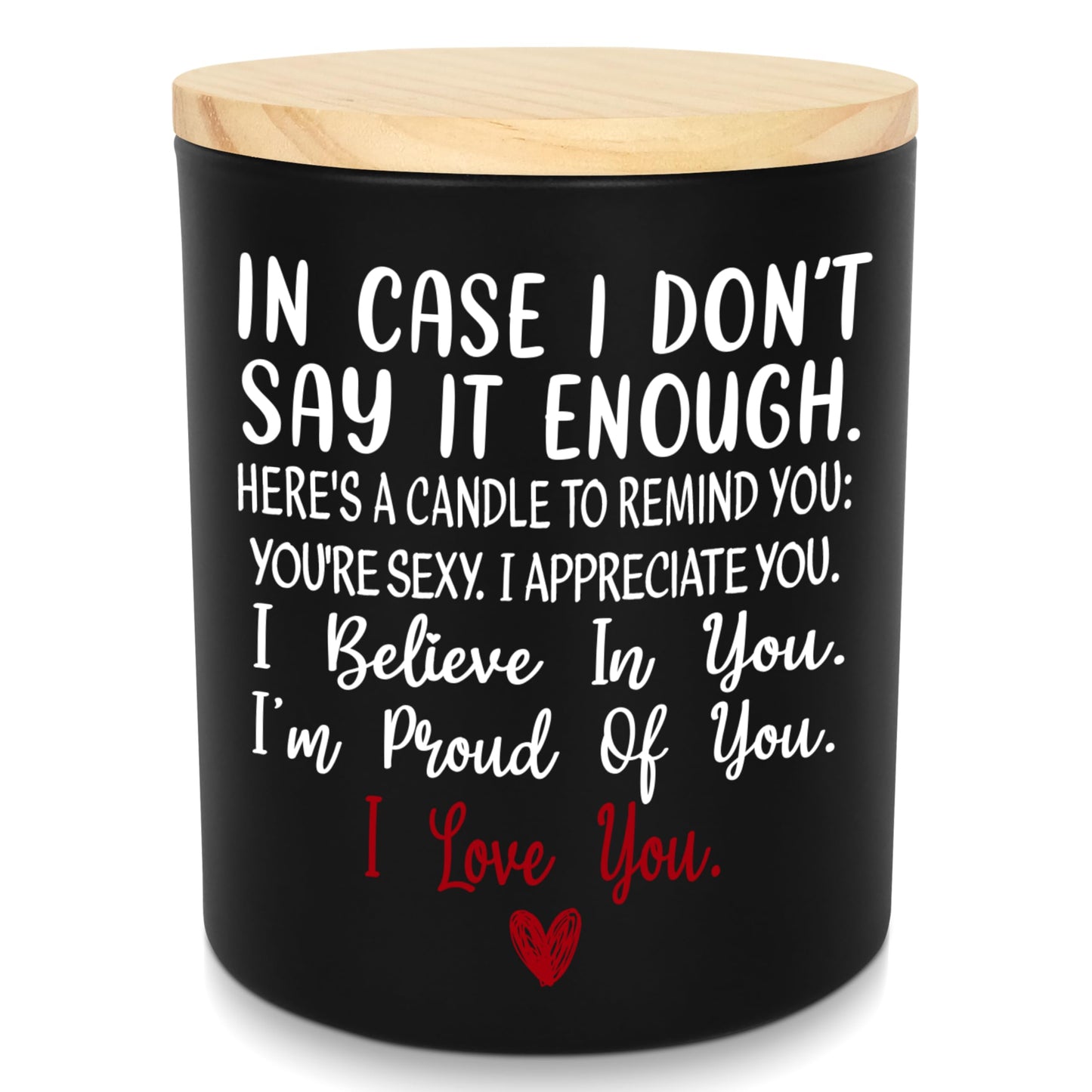 TEEZWONDER Anniversary Wedding Gifts for Women Men, Scented Candle 10 oz