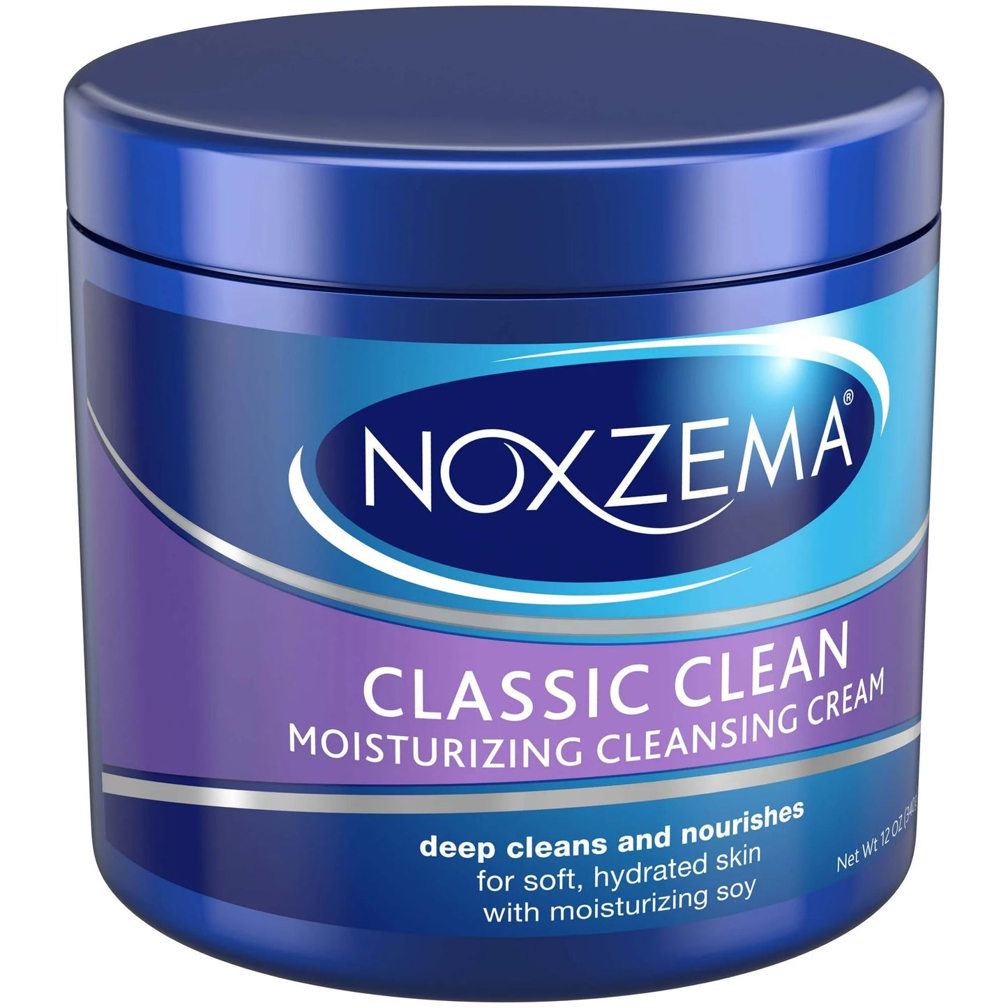 Noxzema Classic Clean Moisturizing Cleansing Cream Unisex, 12 Ounce (Pack of 2)