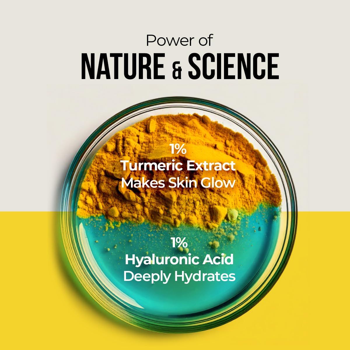 Dr. Sheth's Haldi & Hyaluronic Acid Sunscreen with 1% Hyaluronic Acid Spf 50+ Pa+++ Protects Against UVA/B & Blue Light Hydrating & Brightening For Men & Women For All Skin Type 50 g