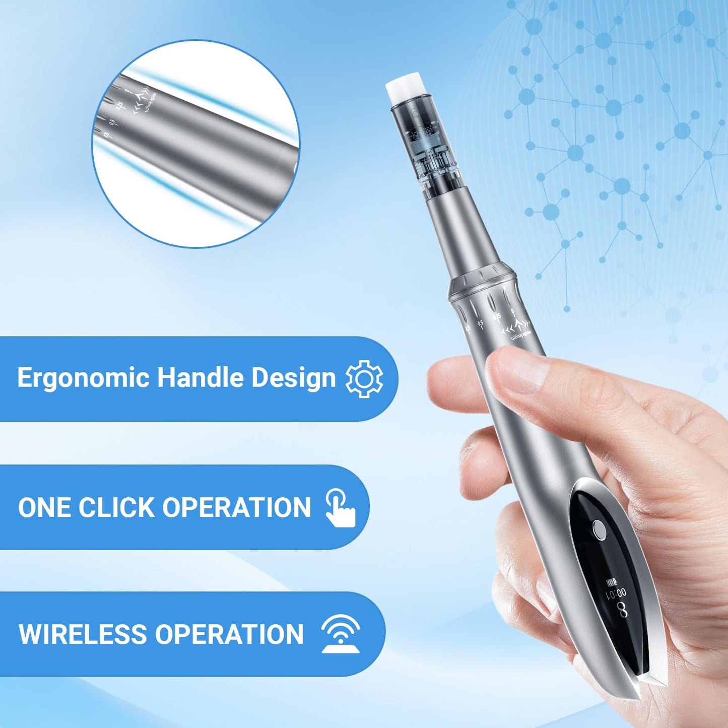 Face Roller for Women Skin Care Tools, Face Tools for Skincare, Facial Roller Pen Massage for Home Use