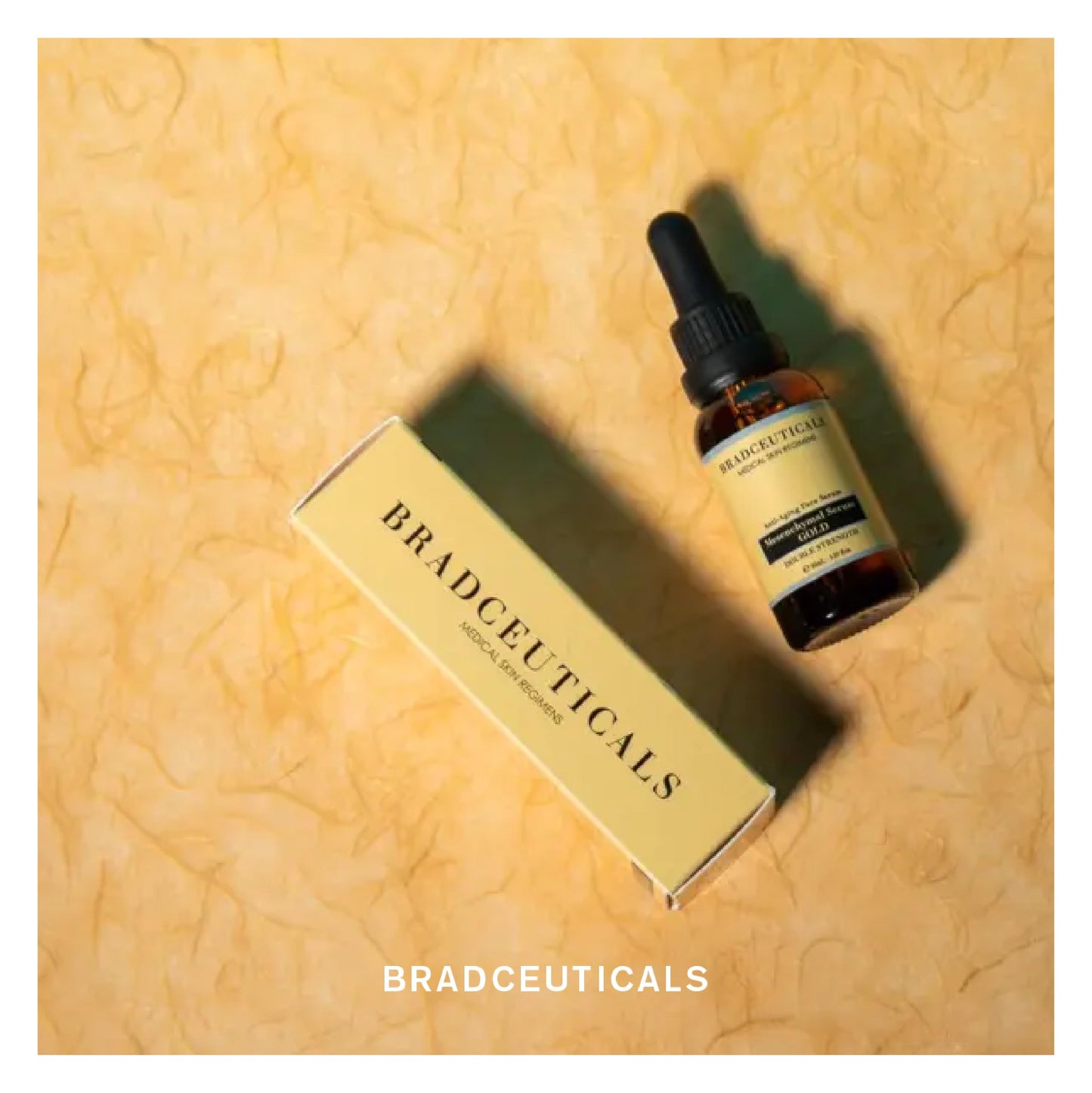 Bradceuticals GOLD Mesenchymal Stem Cell Serum - Using Science to Improve Skin and Visible Signs of Aging - Human Stem Cell & EGF Serum - 1fl oz