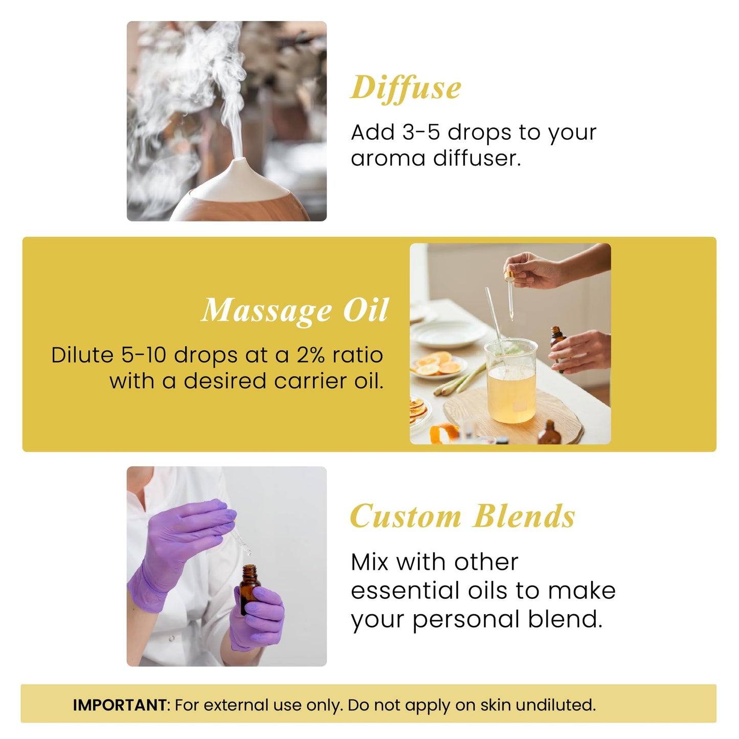 Handcraft Blends Helichrysum Essential Oil – 1 Fl Oz – 100% Pure and Natural – Premium Grade Essential Oil for Diffuser and Aromatherapy, Skin, Massage, Candle and Soap Making Fragrance