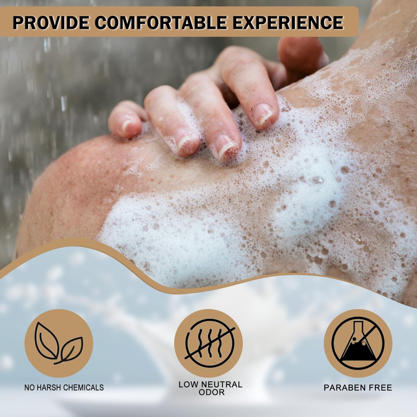2lb Glycerin Soap Base - Scented Melt and Pour Soap Base for DIY Crafting, Easy to Cut, Vegan and Cruelty-Free, Moisturizing and Gentle on Skin, Perfect for Soap Making Supplies (Goat Milk, 2 Pound)