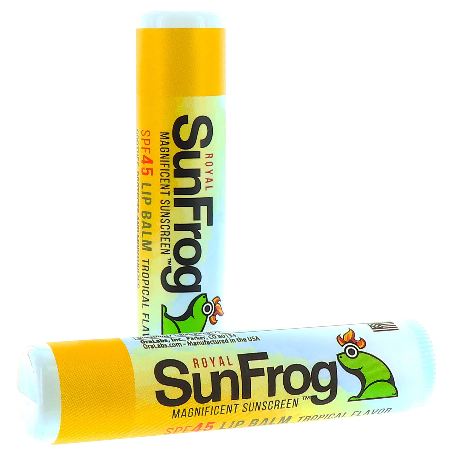 Royal SunFrog | All Natural SPF-50 Sunscreen Mineral Stick | 100% Vegan, Broad Spectrum UVA + UVB, Roll On Sunscreen Stick for Face & Body (1.5oz/43g)