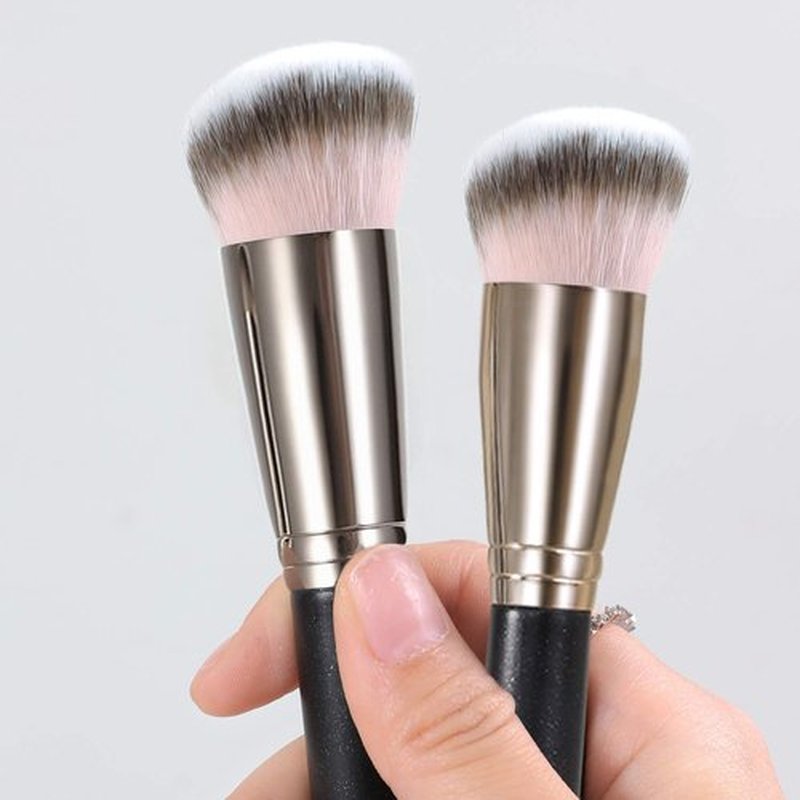 ENERGY Foundation Brush for Liquid Makeup Premium Makeup Brush for Flawless Liquid Cream Foundation Powder Cosmetics Blending Buffing Contouring Vegan Face Brush 170