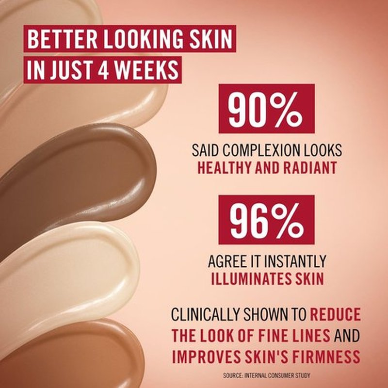 Rimmel Multi-Tasker Better Than Filters, 006 Medium Deep, Face Primer, Glow Booster and Highlighter, Vegan Formula, Anti-Ageing Benefits, Light-Reflecting Pigments, Giant Soft-Touch Wand, 1oz