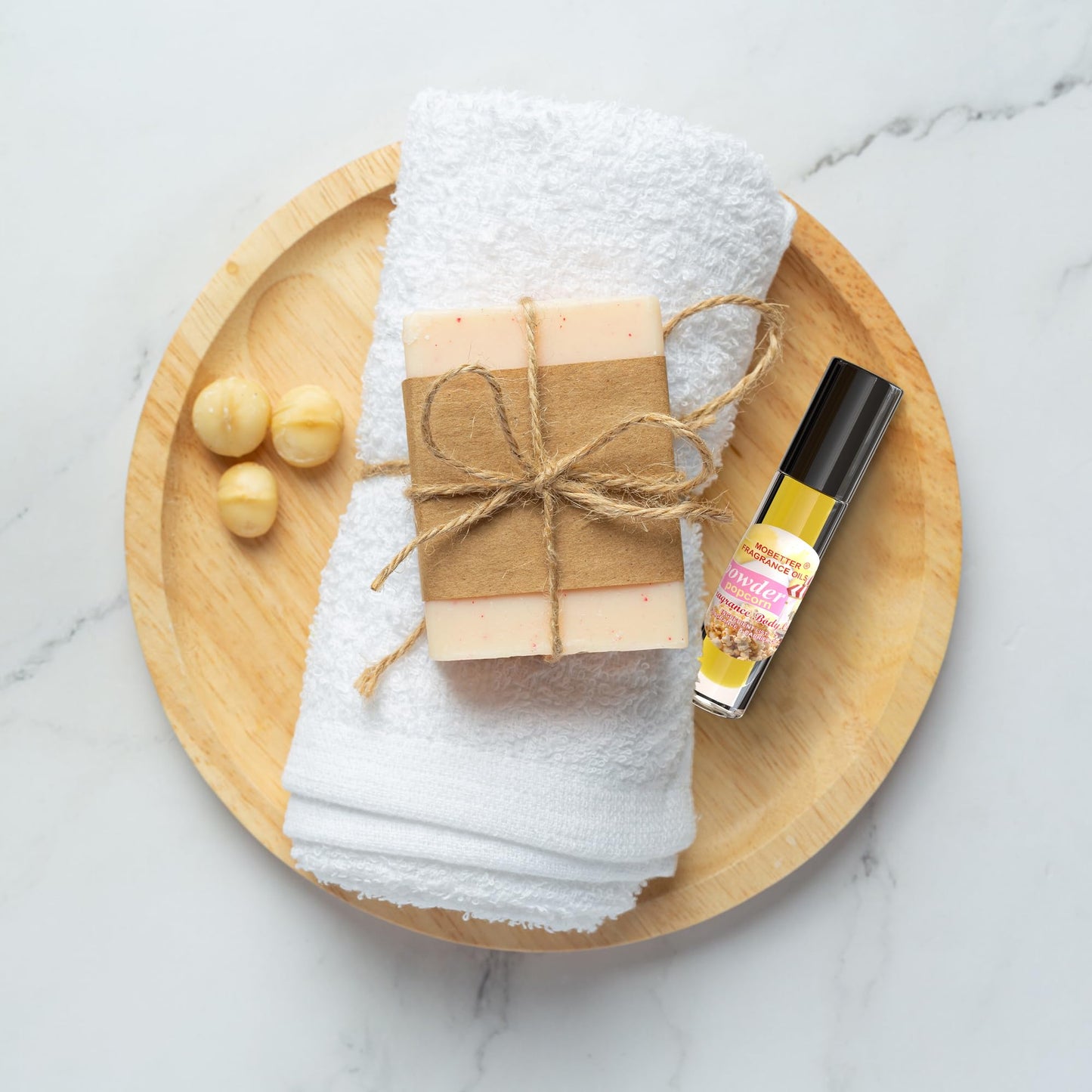 MOBETTER FRAGRANCE OILS Powder Popcorn Fragrance Body Oil for Unisex