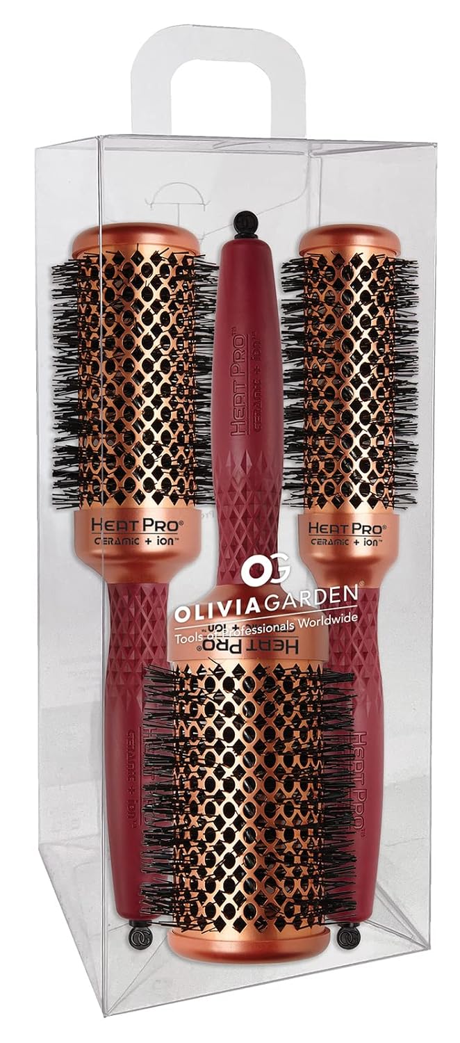 Olivia Garden HeatPro Round Thermal Hair Brush (not electrical)