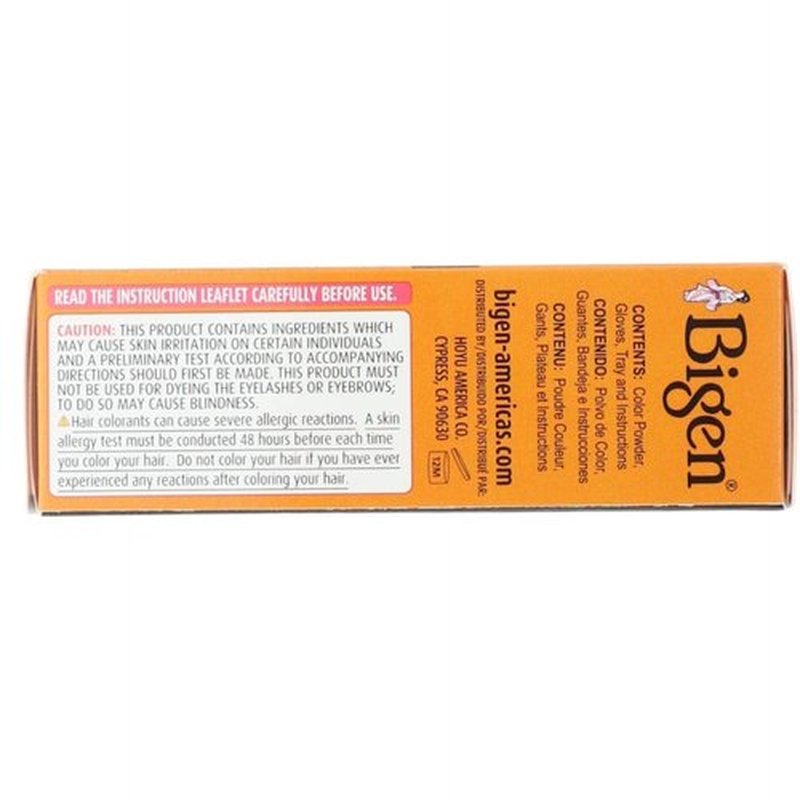 Bigen Permanent Powder Hair Color 59 Oriental Black 1 ea (Pack of 4)
