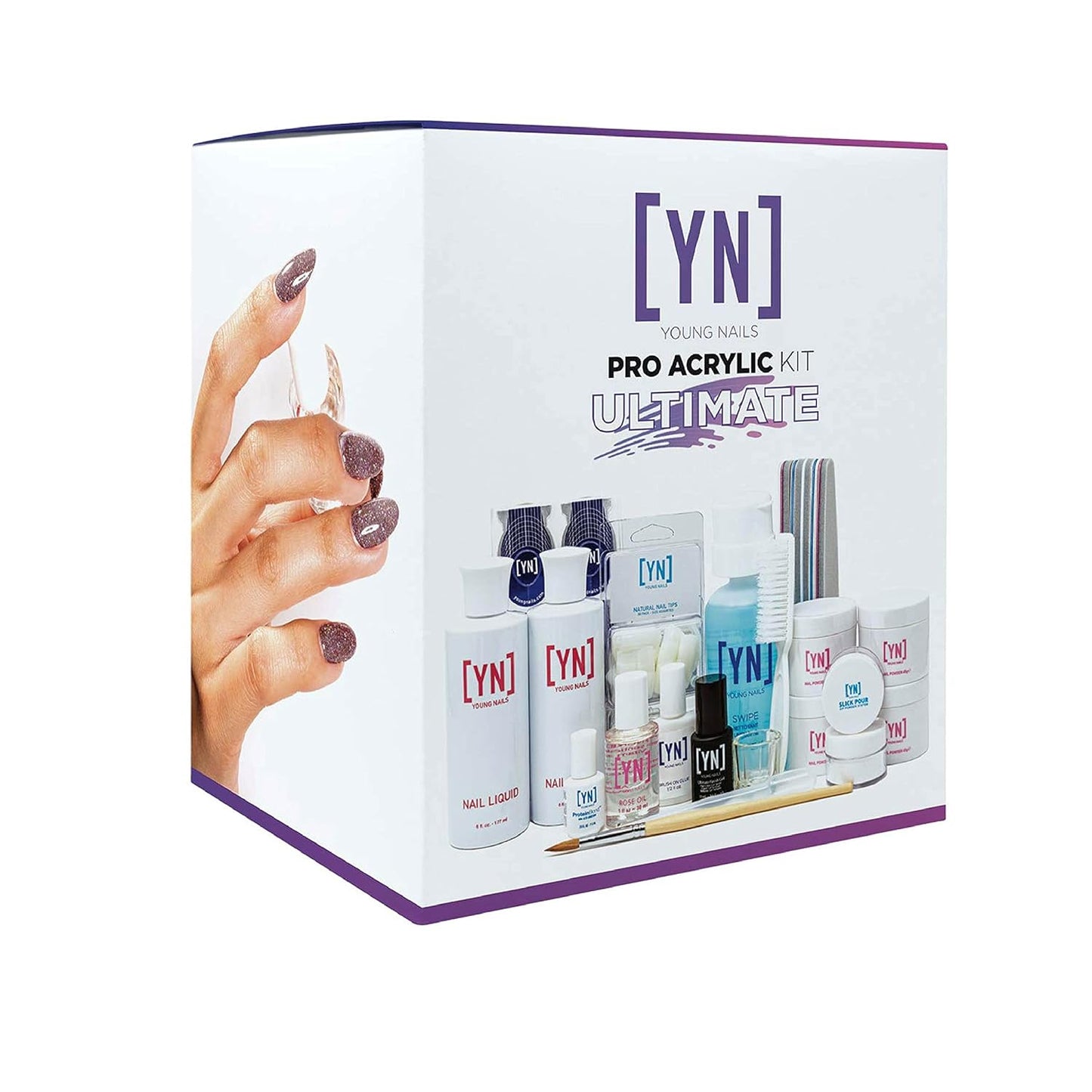 Young Nails Professional Kits & Accessories for Home Nail Kit, Starter Kit, Beginners, and/or Nail Professionals