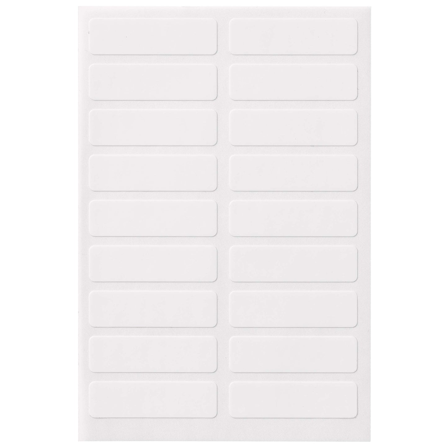 Avery No-Iron Fabric Labels, 1/2" x 1-3/4", Washer and Dryer-Safe Waterproof Labels, Non-Printable, 54 Total (40720)