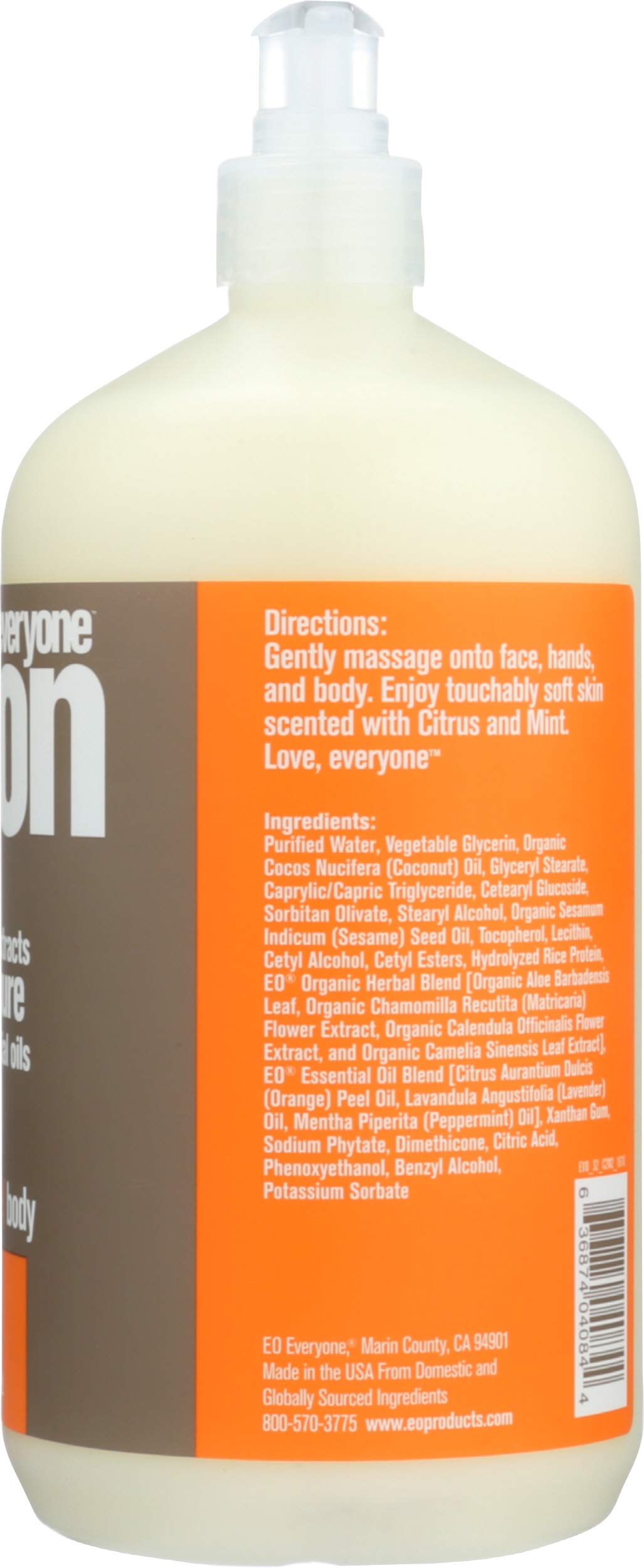 Eo, Lotion Citrus Mint Organic, 32 Fl Oz