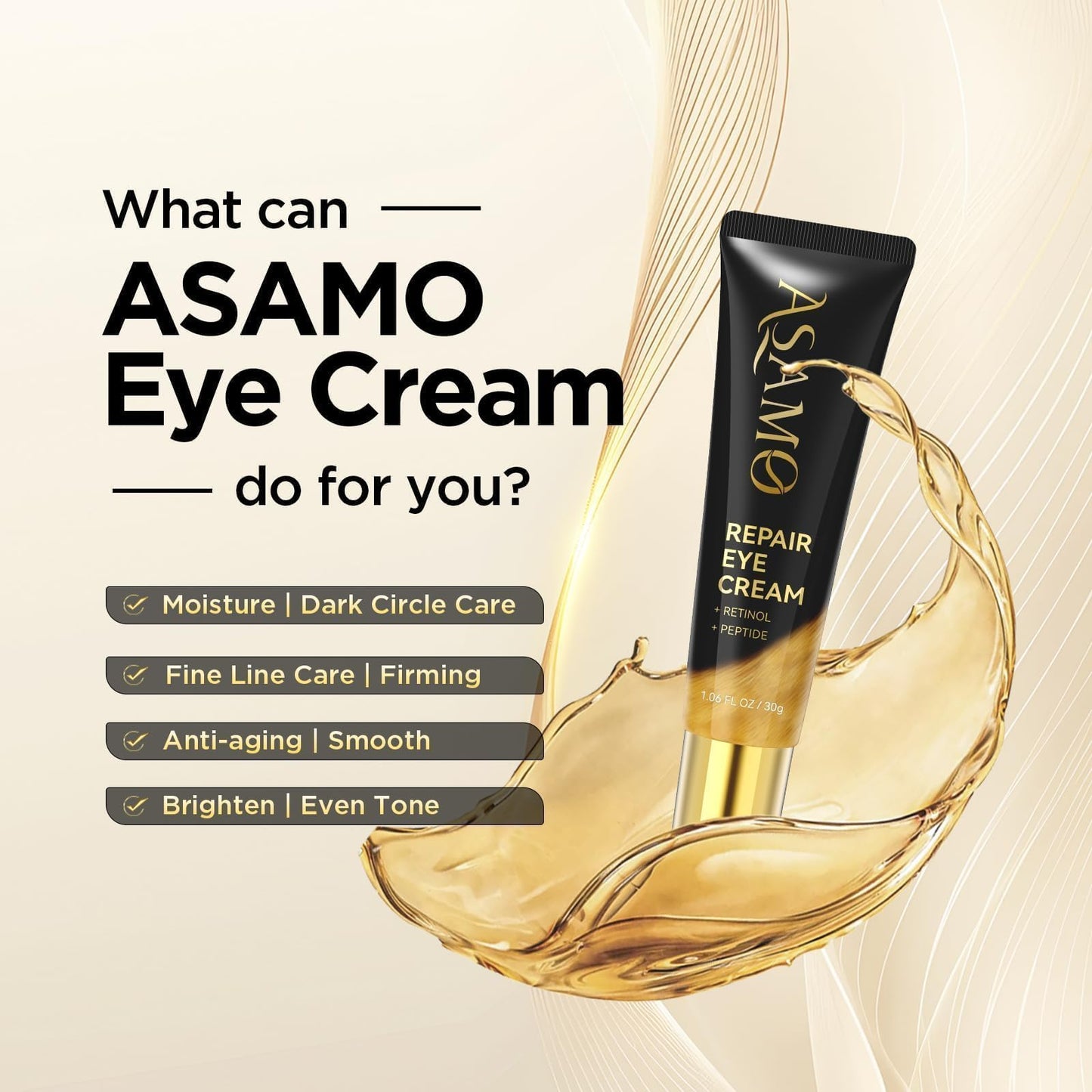ASAMO Smooth & Hydrate Eye Moisturizer – Visibly Nourishes the Delicate Eye Area-ASYS-FUTI-260505