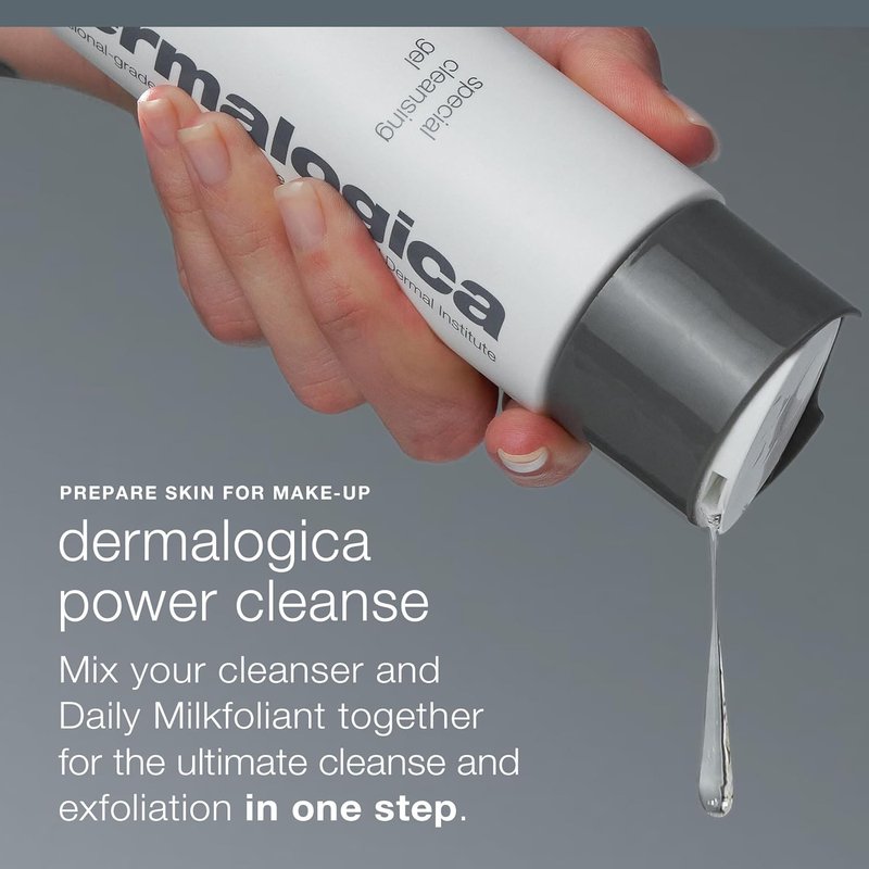 Dermalogica Daily Milkfoliant | AHA & BHA Face Exfoliator - Oat-Based Powder Scrub for Calming, Polishing & Hydrating Skin