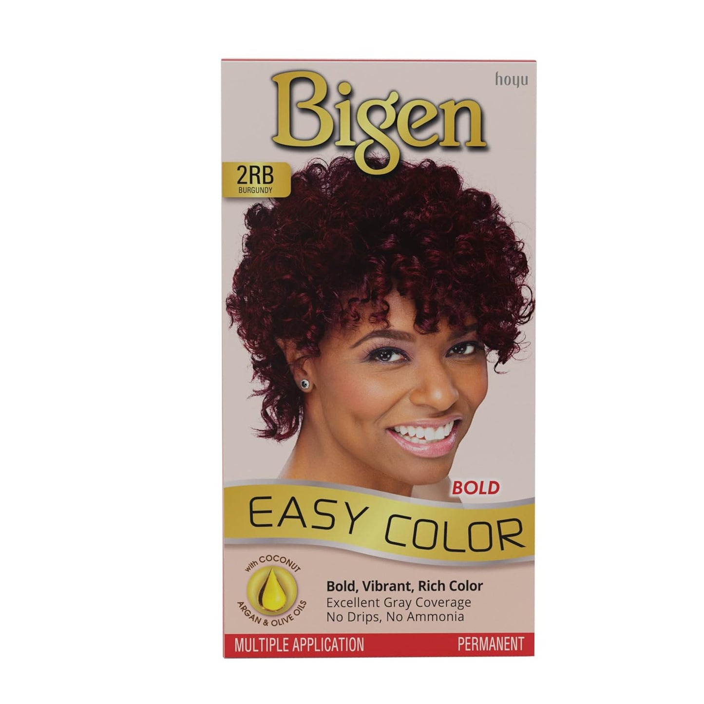 1N Bigen Easy Color for Women Natural Black-New Formula, New Look - 3 Pack