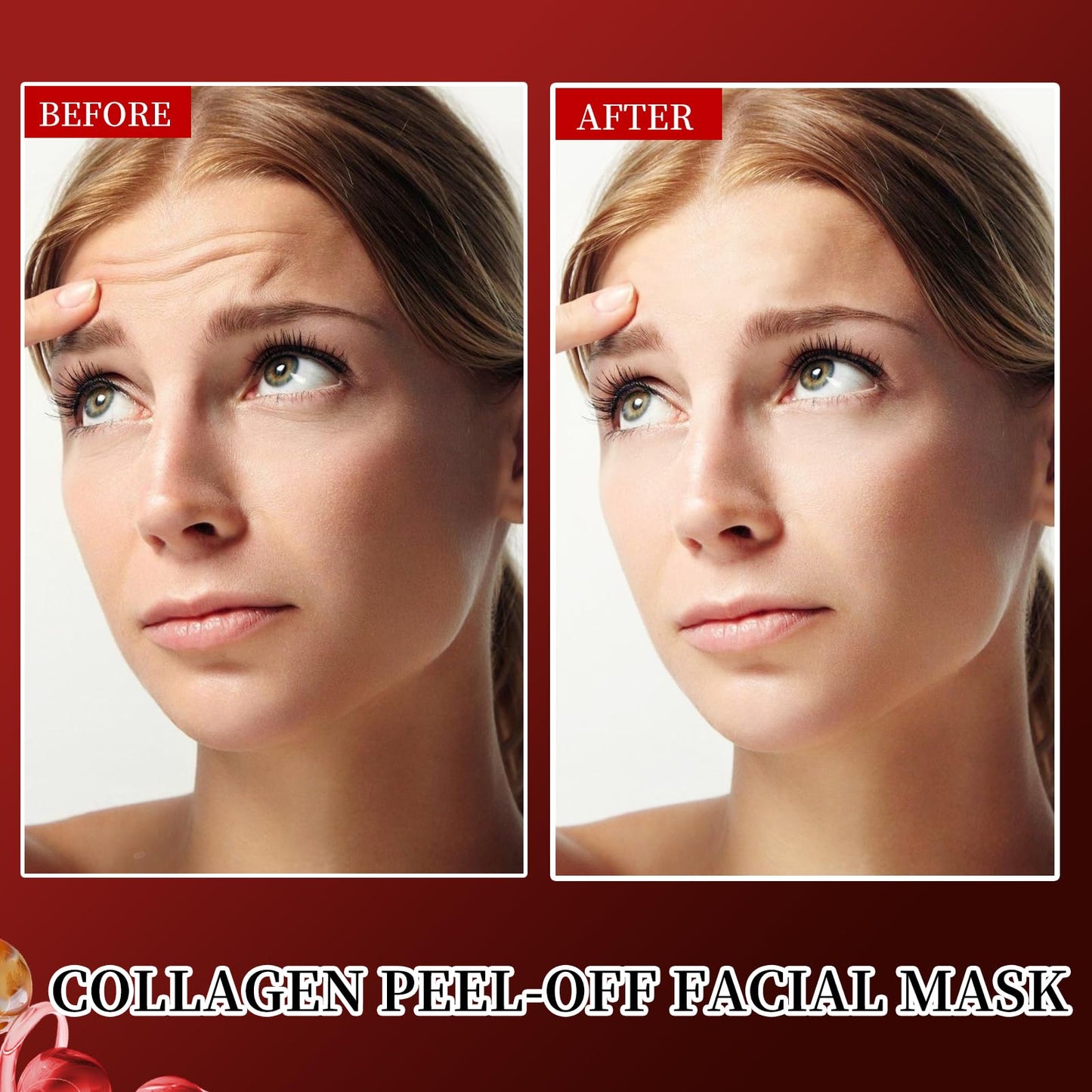 YAFUSIPE Collagen Night Wrapping Mask Hydrating Peel Off Face Mask for Women Tightening Lifting Facial Mask Skincare Anti Aging Collagen Masks for Wrinkles Fine Line Glowing 2.71oz