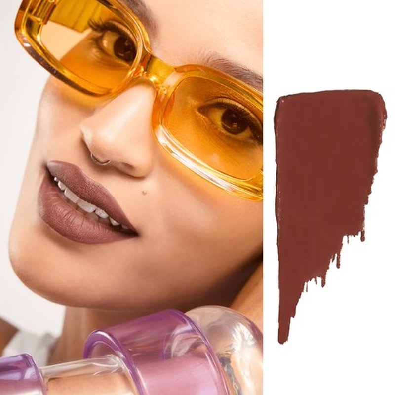 Gerard Cosmetics HydraMatte Liquid Lipstick Mudslide | Brown Lipstick with Matte Finish | Long Lasting and Non-Drying | Super Pigmented Fully Opaque Lip Color