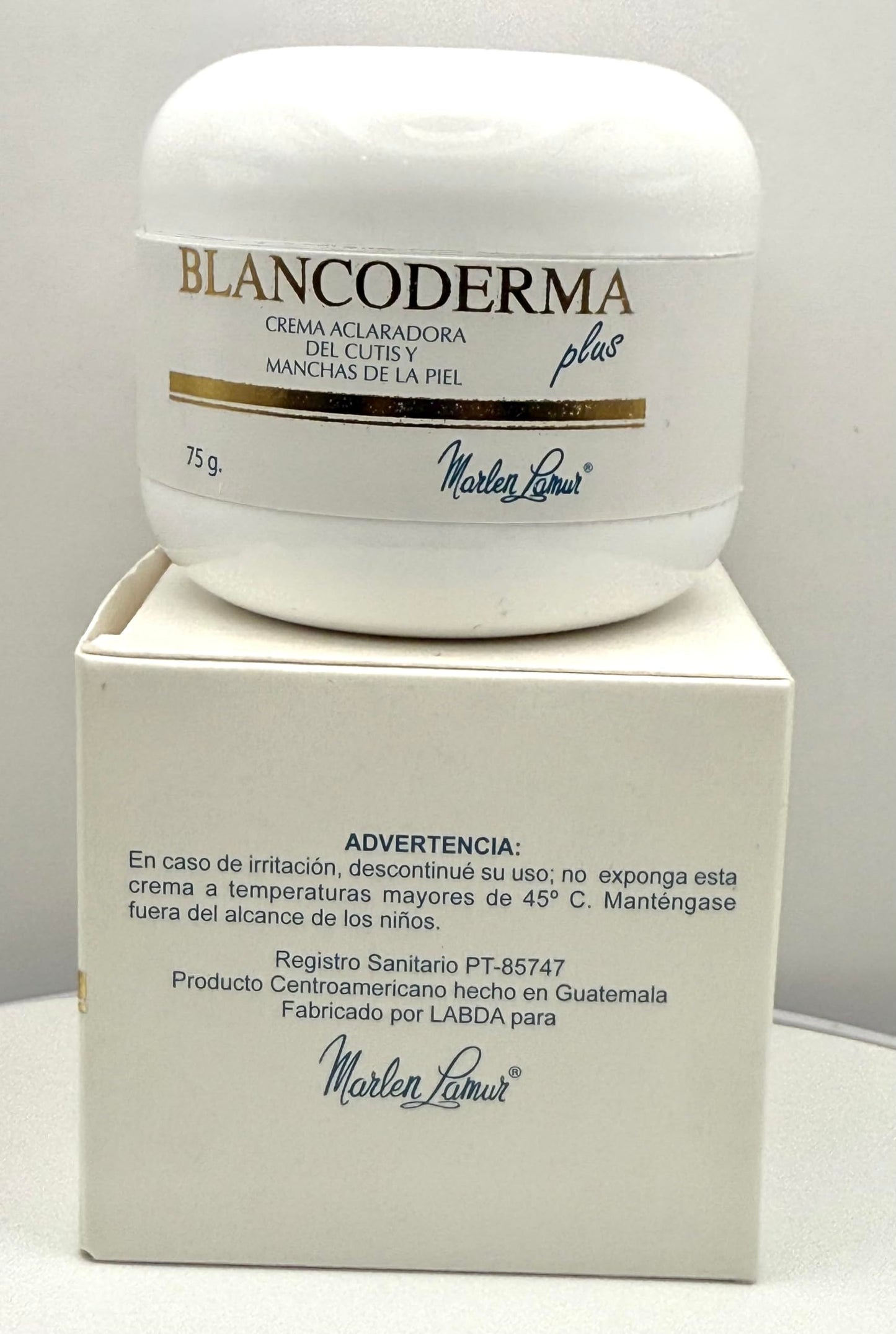Blancoderma plus 75 gramos