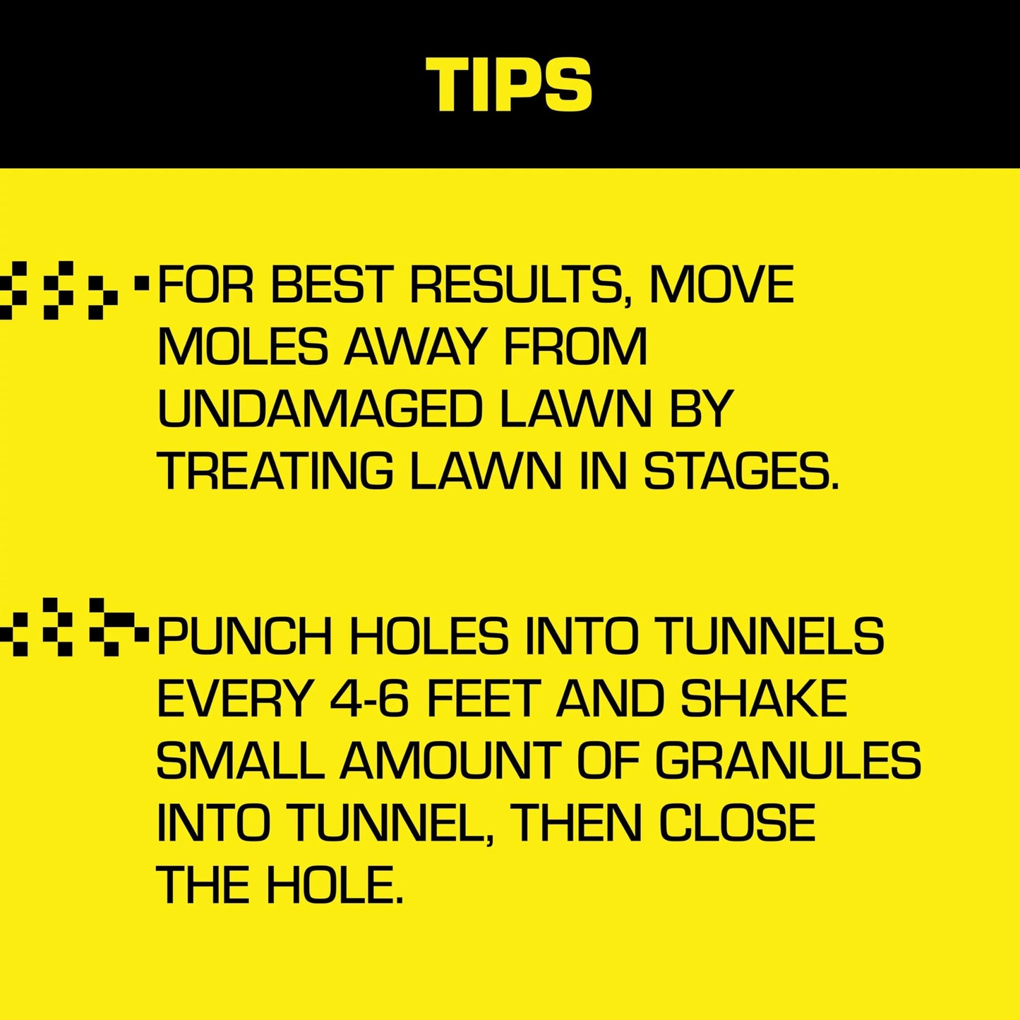 Tomcat Mole & Gopher Repellent Granules - Mole Repellent Granules Formulated with Castor Oil, For Lawns, 4 lbs.