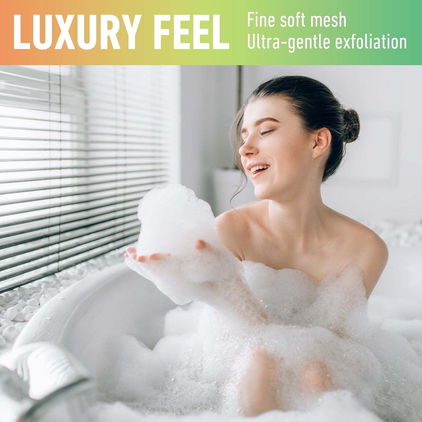 mekueeex 200 Pcs Soap Bag Handmade Bubble Mesh Bags Exfoliating Soap Pouch with Drawstring for Foaming and Drying Soft for Shower Body Facial Cleaning Tool Easy to Bubble and Store